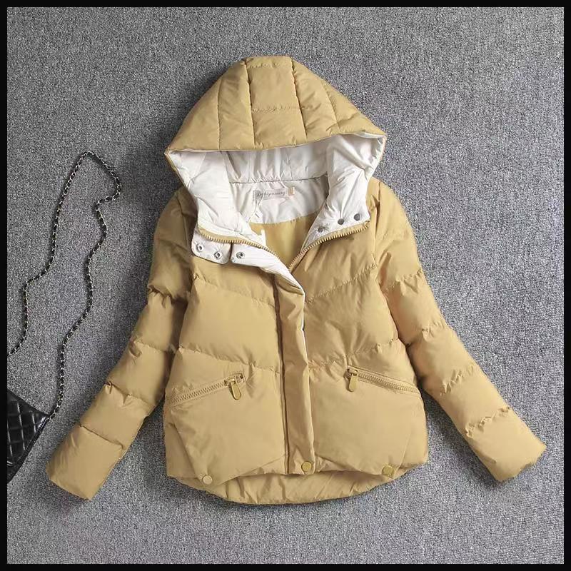 羽绒服爆款羽绒服女2023年新款短款减龄小羽绒服外套小个子h