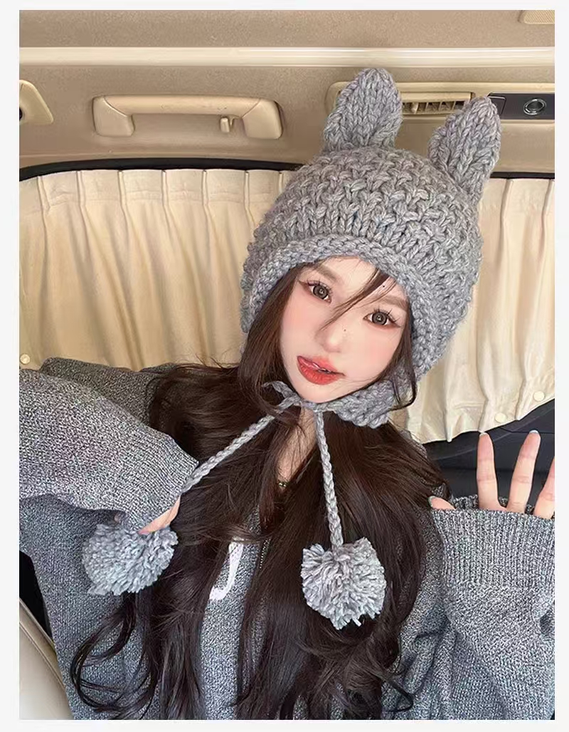 【非成品】 全套材料包带工具带教程收手工 山羊绒毛线正品手工编织