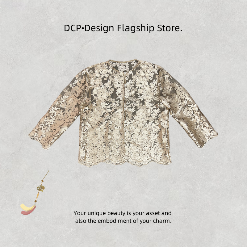 DCP•Flagship store【绣花衬衫】早春新中式中国风衬衫 1226