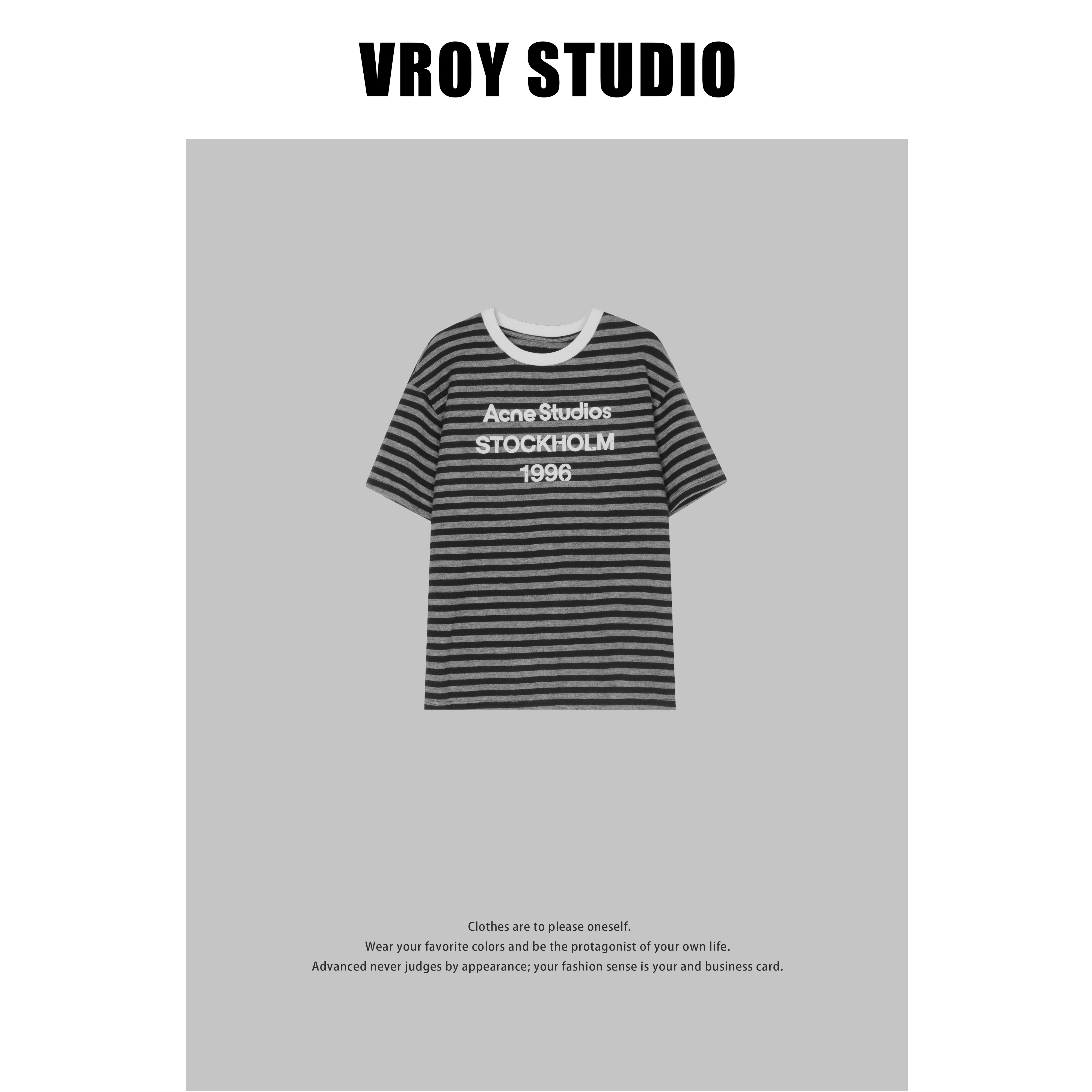 《An ni》·极简条纹休闲T恤 1762