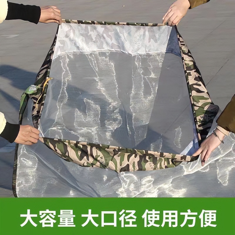 加大加厚马蜂收蜂袋全套不锈钢收蜂招蜂笼野外捉胡蜂用便携收蜂网