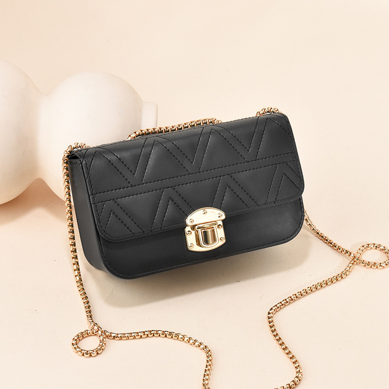 小香风单肩包女夏季时尚百搭链条小方包韩版女士包包网红