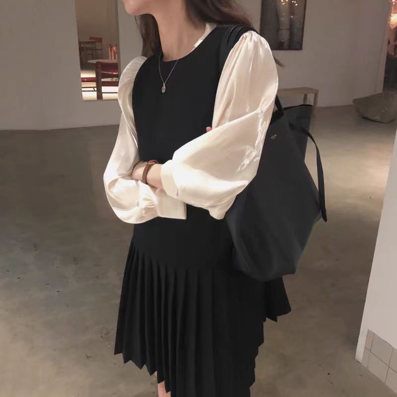 3号链接-中老年时尚大码显高显瘦a字秋冬混纺连衣裙120-260斤