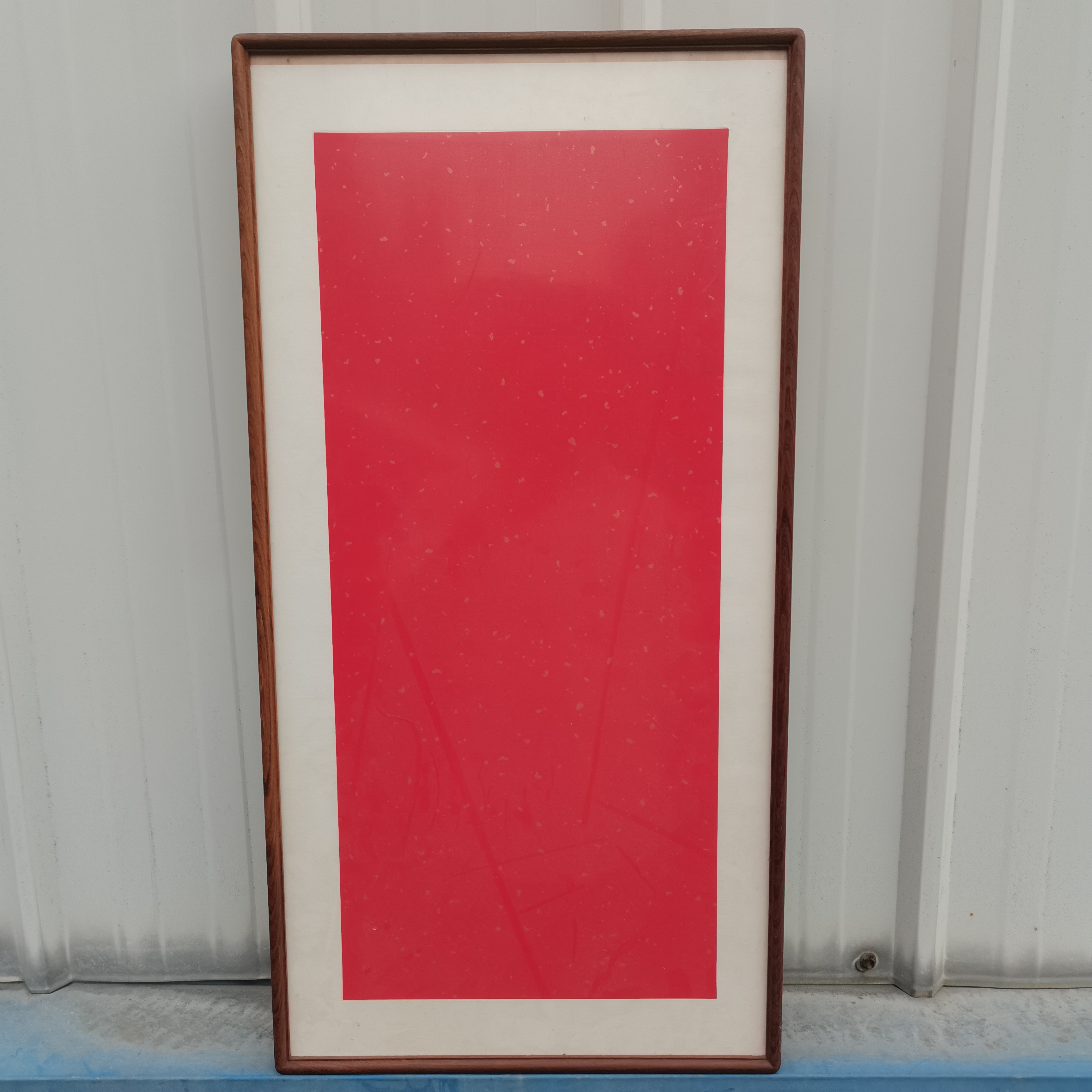 俊彩——66x33黄檀实木画框【随机金色粉色蓝色长镂空】