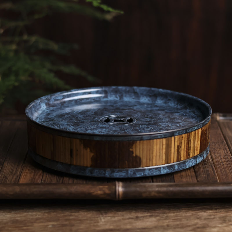 【细物慢造】云妃铜绿色铜壶承（GT14-1）