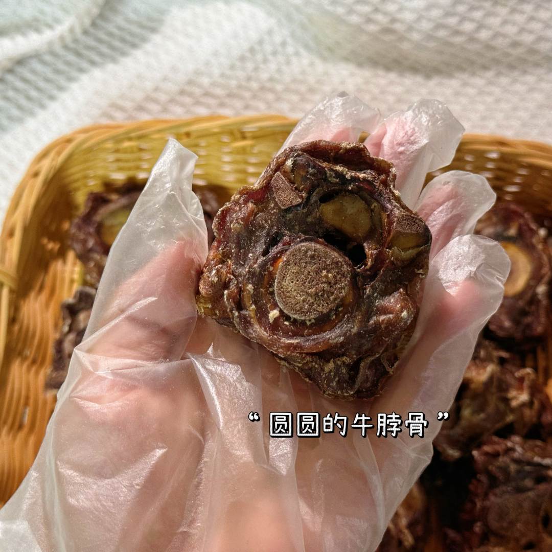 奥利奥的小饼干手工自制宠物零食磨牙牛脖骨打发时间2个