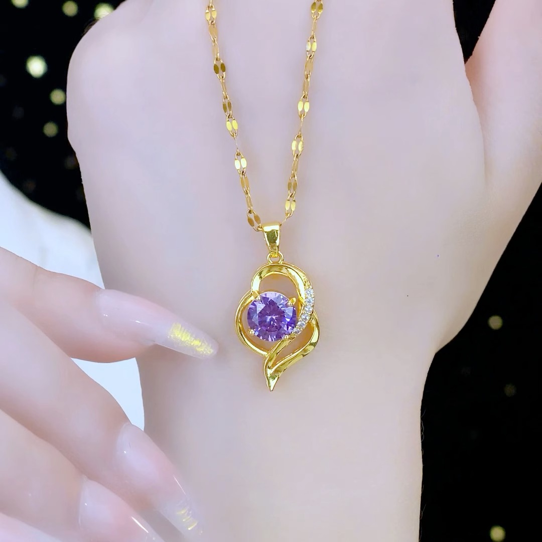 【双11提前购】女款时尚轻奢百搭不掉色锁骨链项链小众高级感精致