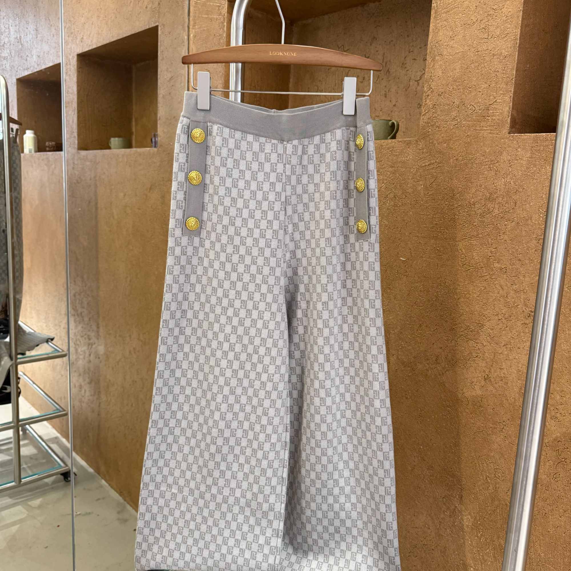 GUIDI GUDI【梦回巴洛克】气质小巴百搭时尚休闲裤 K9430750H