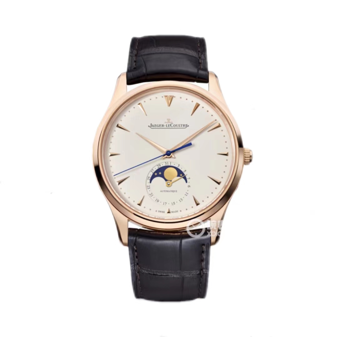 99新 Jaeger-LeCoultre/积家 大师金月相/1362520/全套