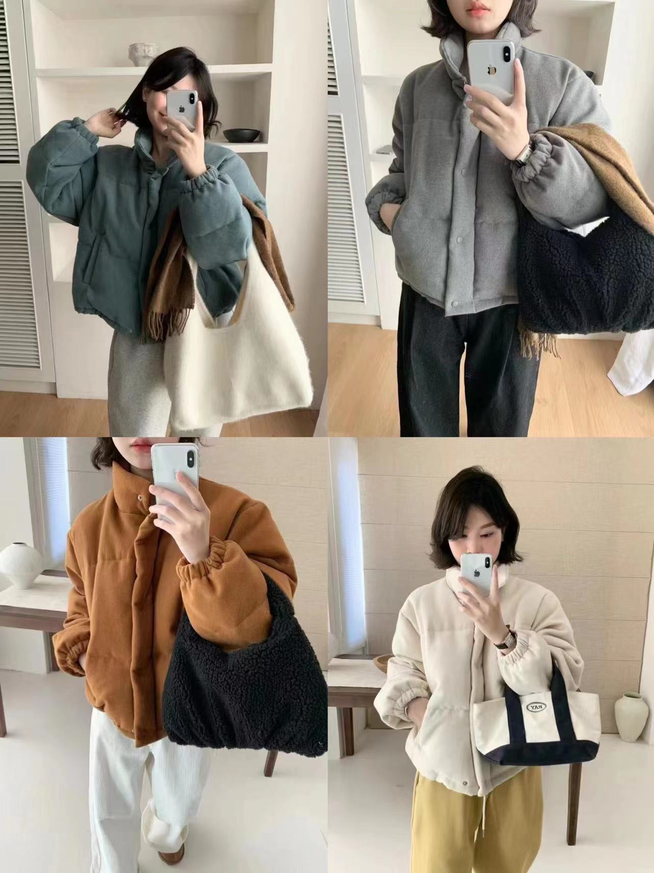 泡芙新款外套【吊带按号拍】