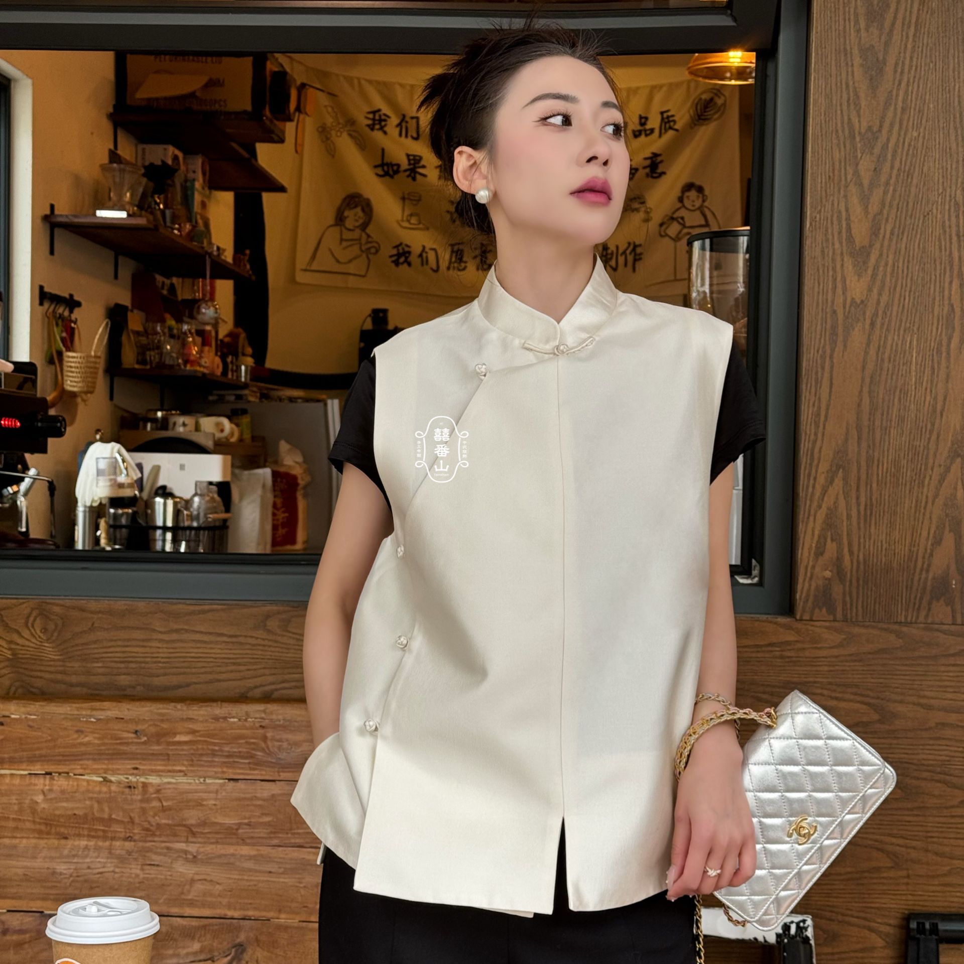 【囍番山·2025秋季】素在东方·月光白马甲