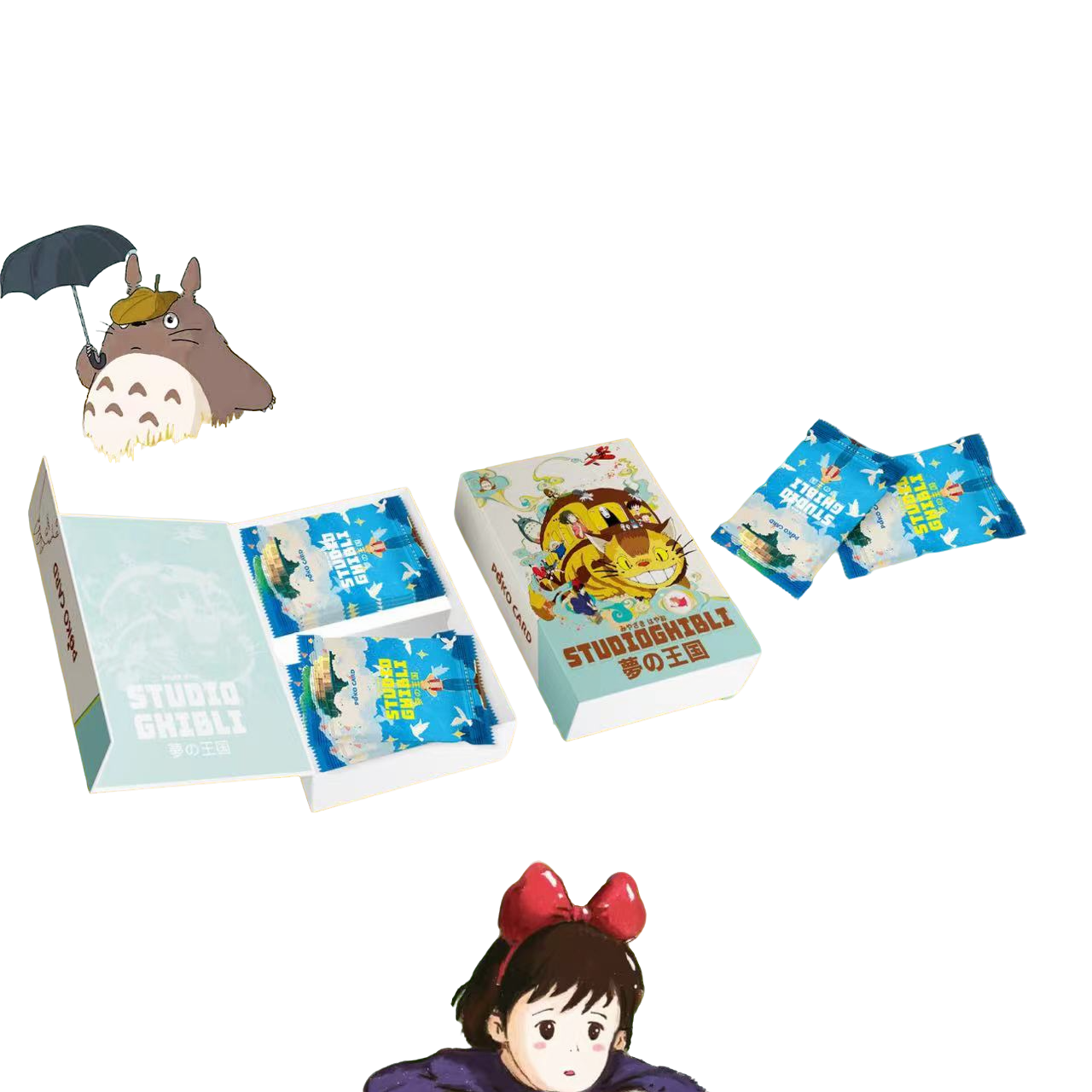 【拆盒】Poko Card-宫崎骏-梦幻王国-系列收藏卡牌盲盒【默认代拆】