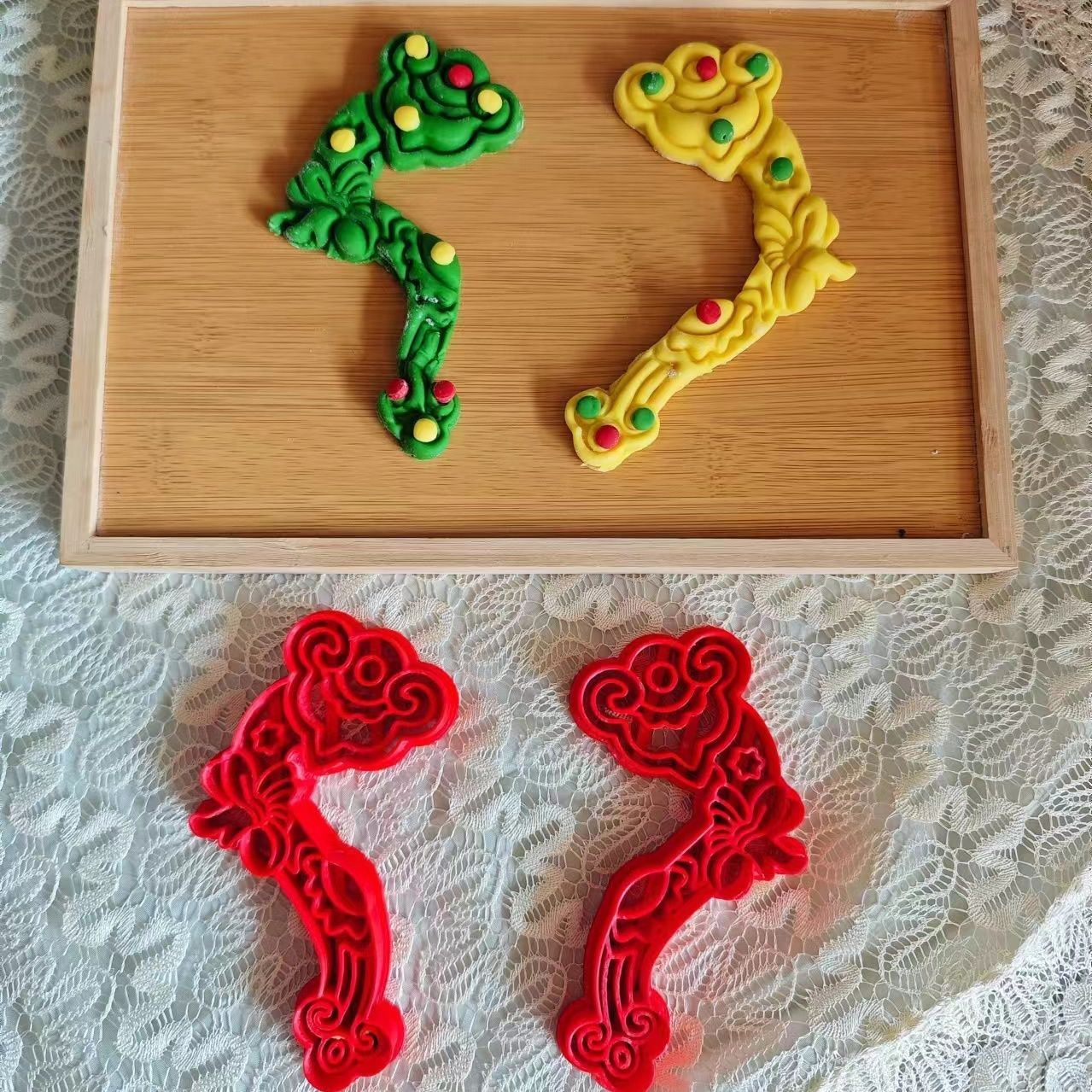 新款如意模具吉祥如意造型模3D打印磨具花样造型DIY工具