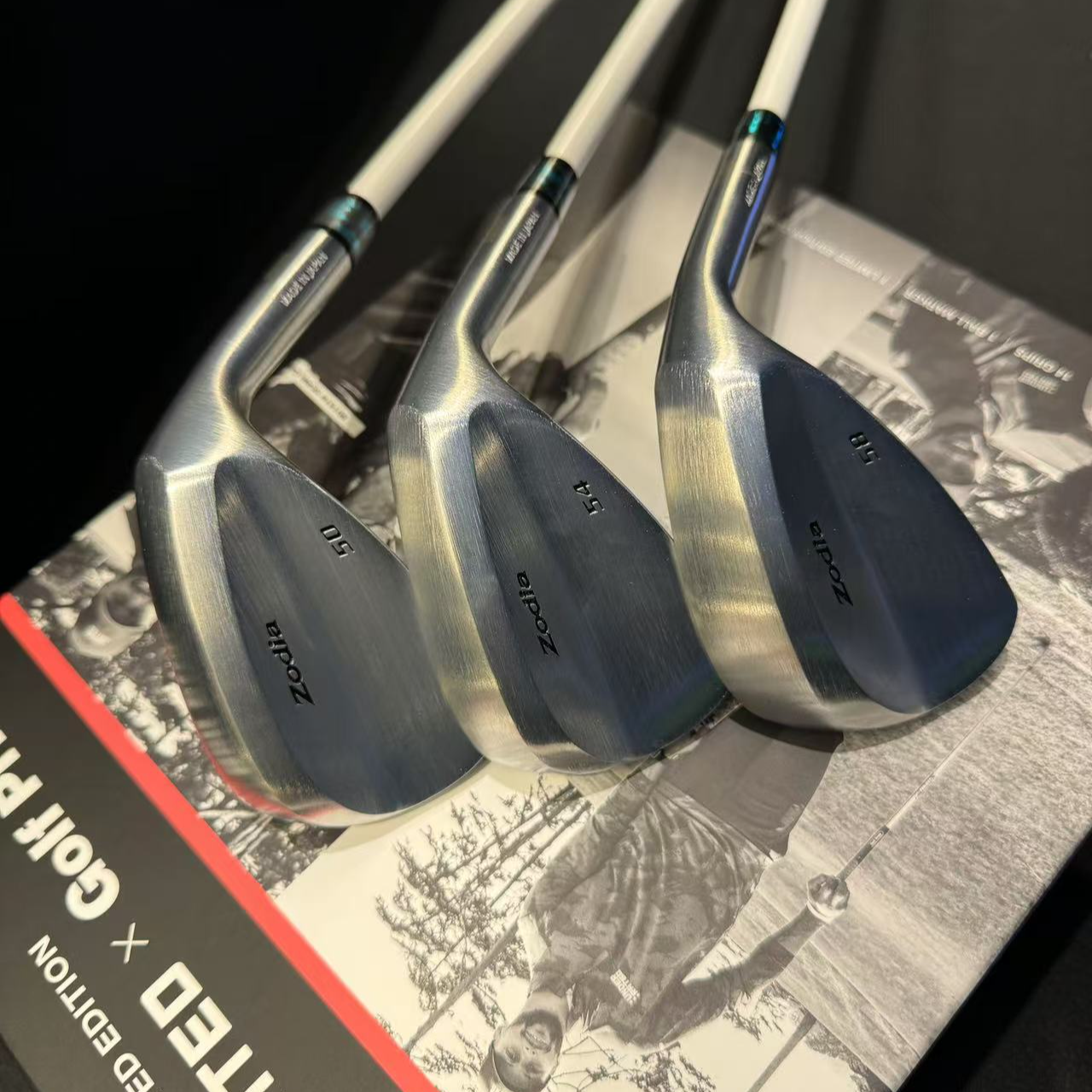 ZODIA挖起杆高尔夫球杆全面槽高容错打沙坑杆P杆S杆切杆日本正品