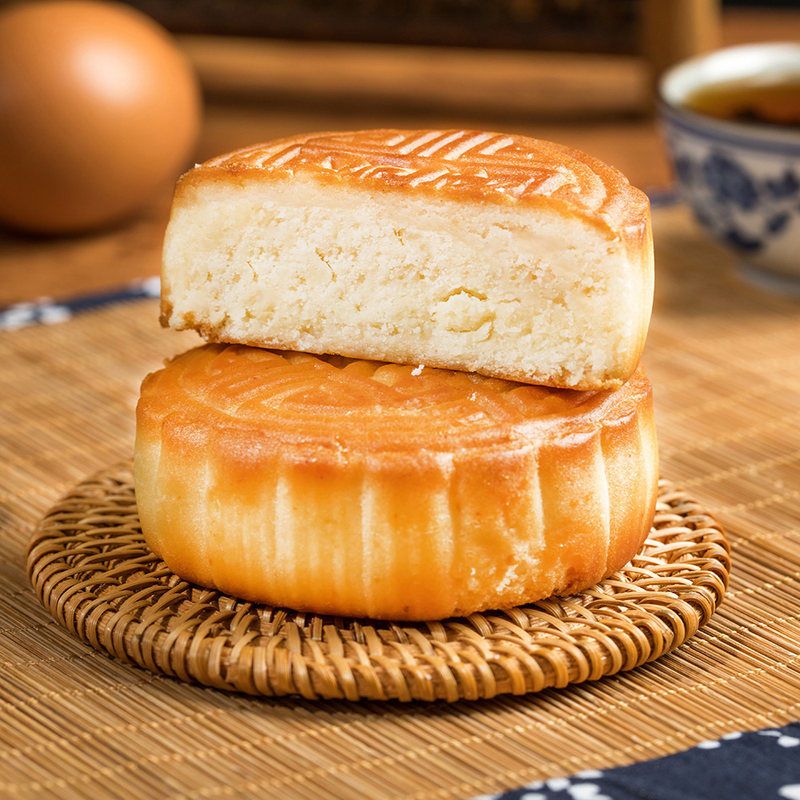 奶皮子月饼内蒙特产奶豆腐月饼牧民下午茶零食芝士拉丝月饼320克