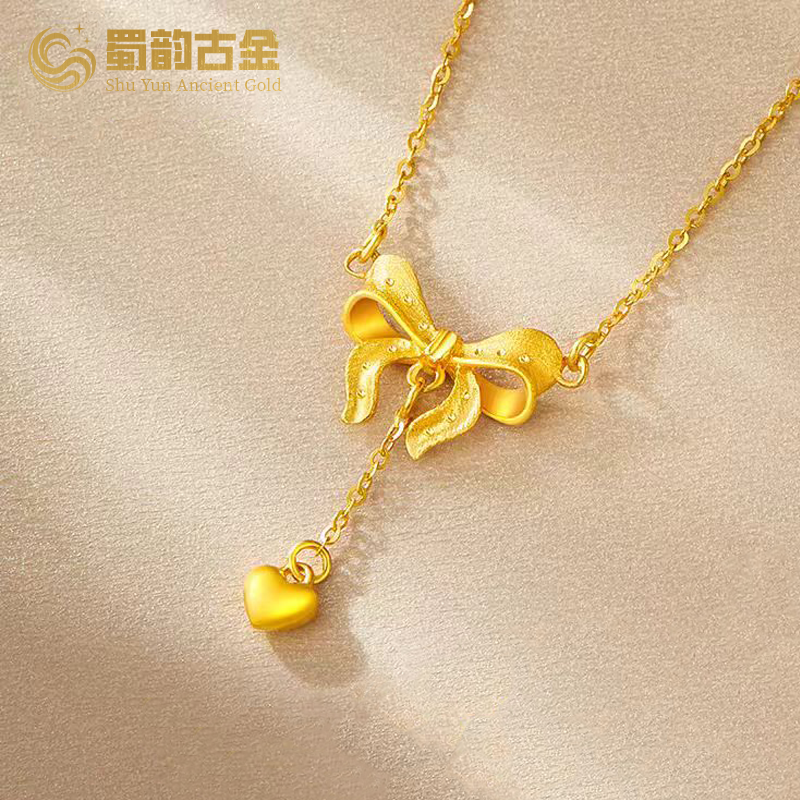 在逃公主蝴蝶结项链甜美套链款自戴送女友生日礼物款投资