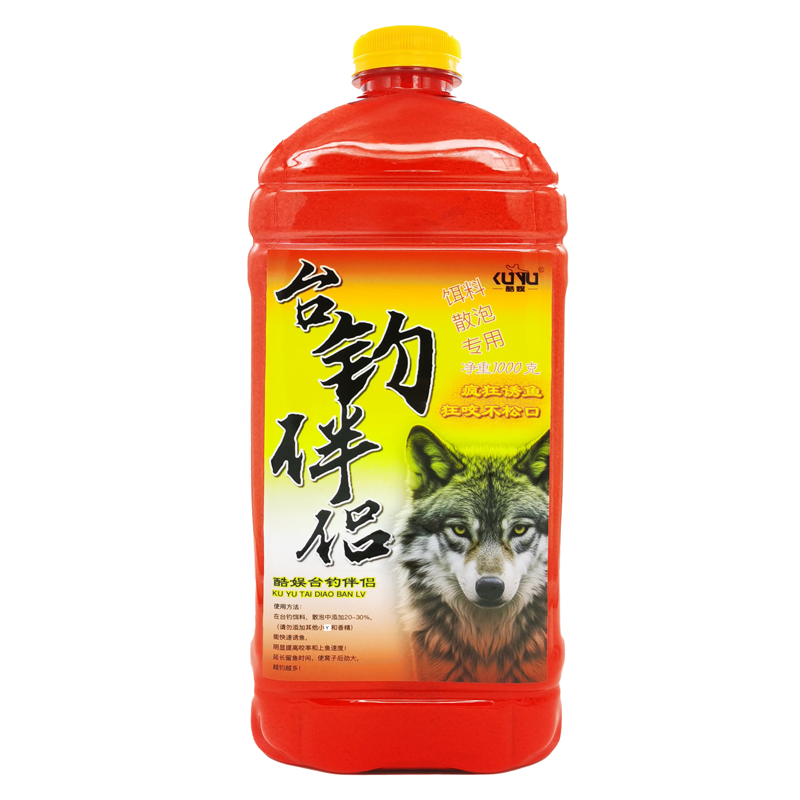 KUYU/酷娱酷娱1000克 台钓伴侣促咬钩酒米窝料散炮添加剂配方诱鱼
