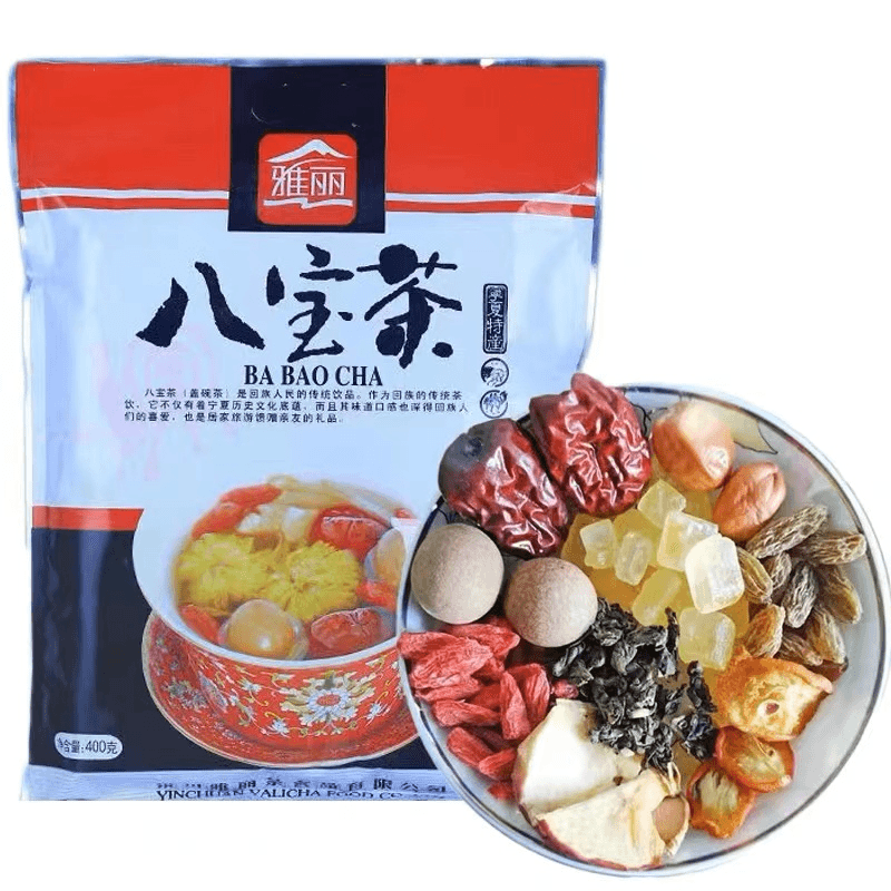 【全疆包邮】八宝茶宁夏特产10小袋装三炮台茶菊花八宝茶玫瑰花