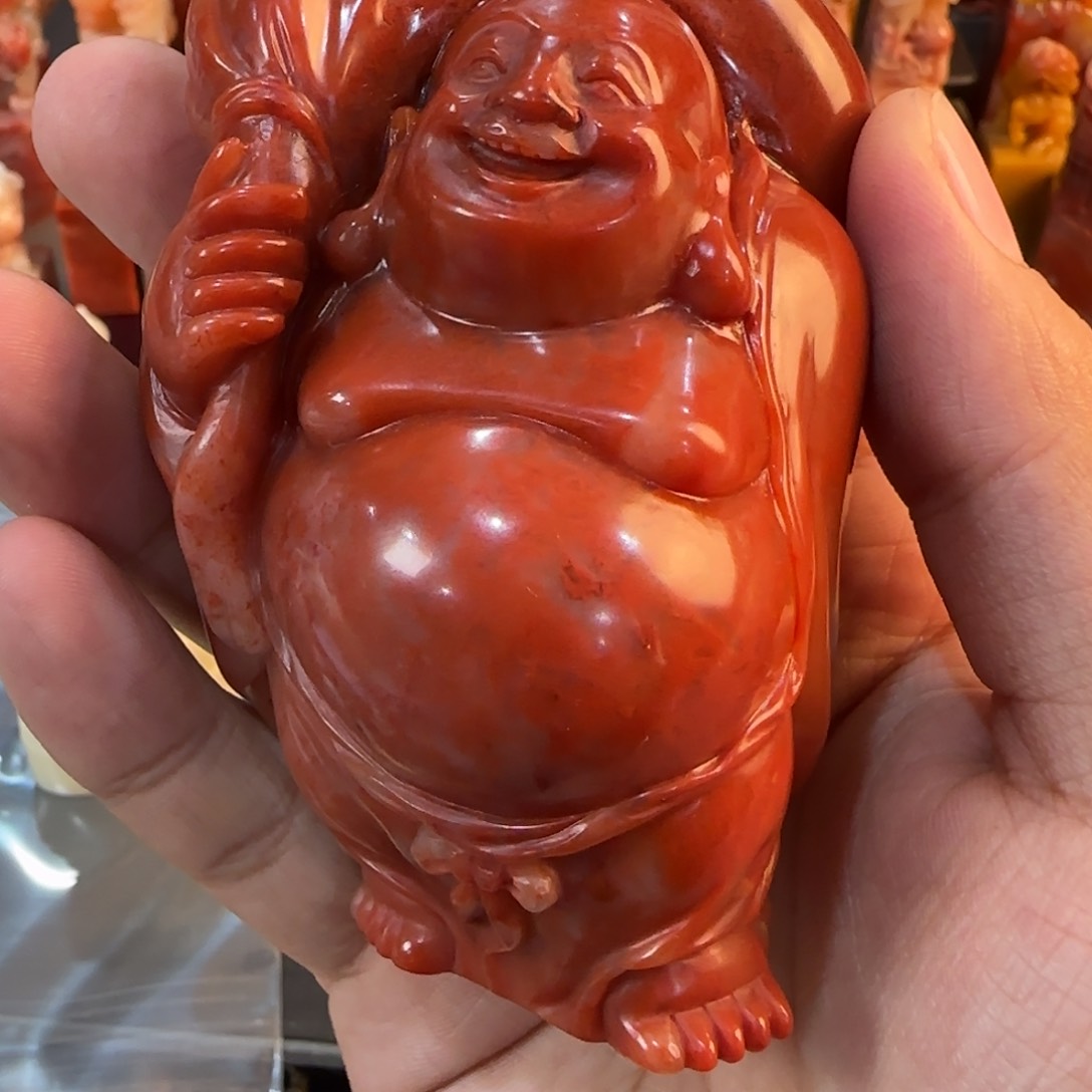 青田石印石辛*礼9608西泠印社