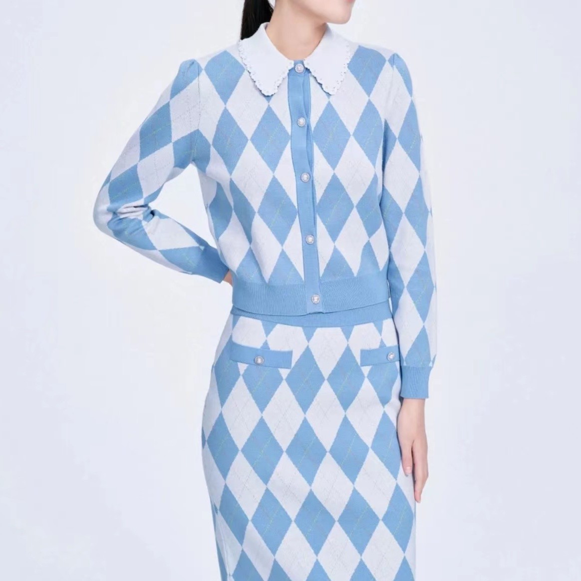 半身裙-MJDD02KSK706U01蓝色/zb