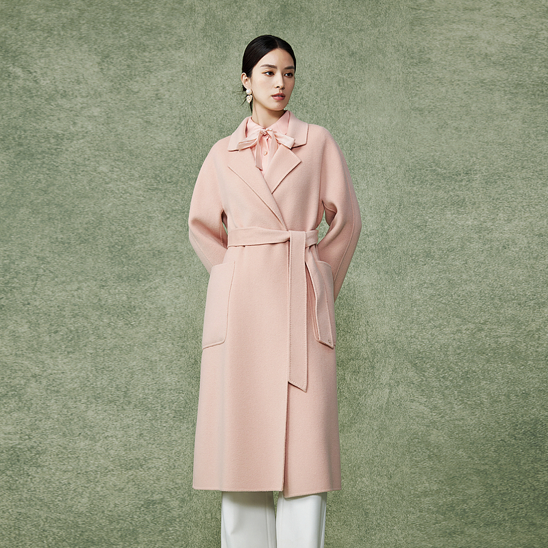 MOJO.S.PHINE2024年秋冬百搭外套石盐粉-MOFD01WLC004P01舒适秋装