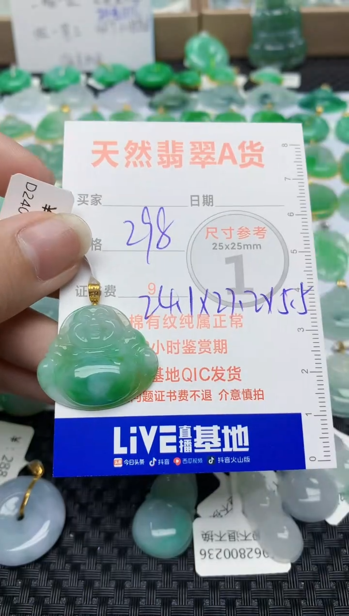 【闪购商品】翡翠颈饰未镶嵌63