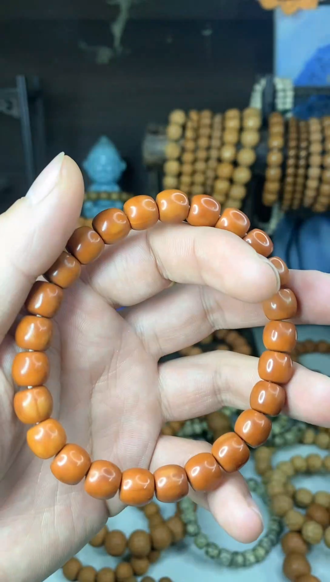 【闪购商品】猴头核桃手串反油直切尺寸9+