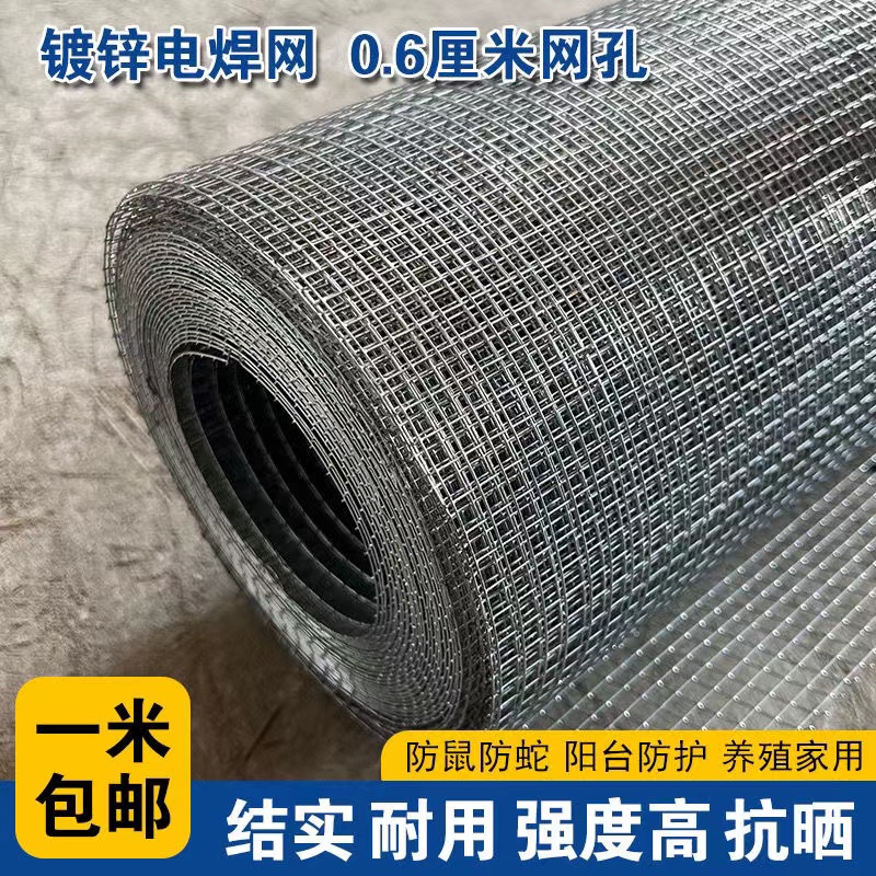 热镀锌防鼠防蛇钢丝网阳台防护鸽鸟兔笼网鸡鸭户外养殖防锈网格
