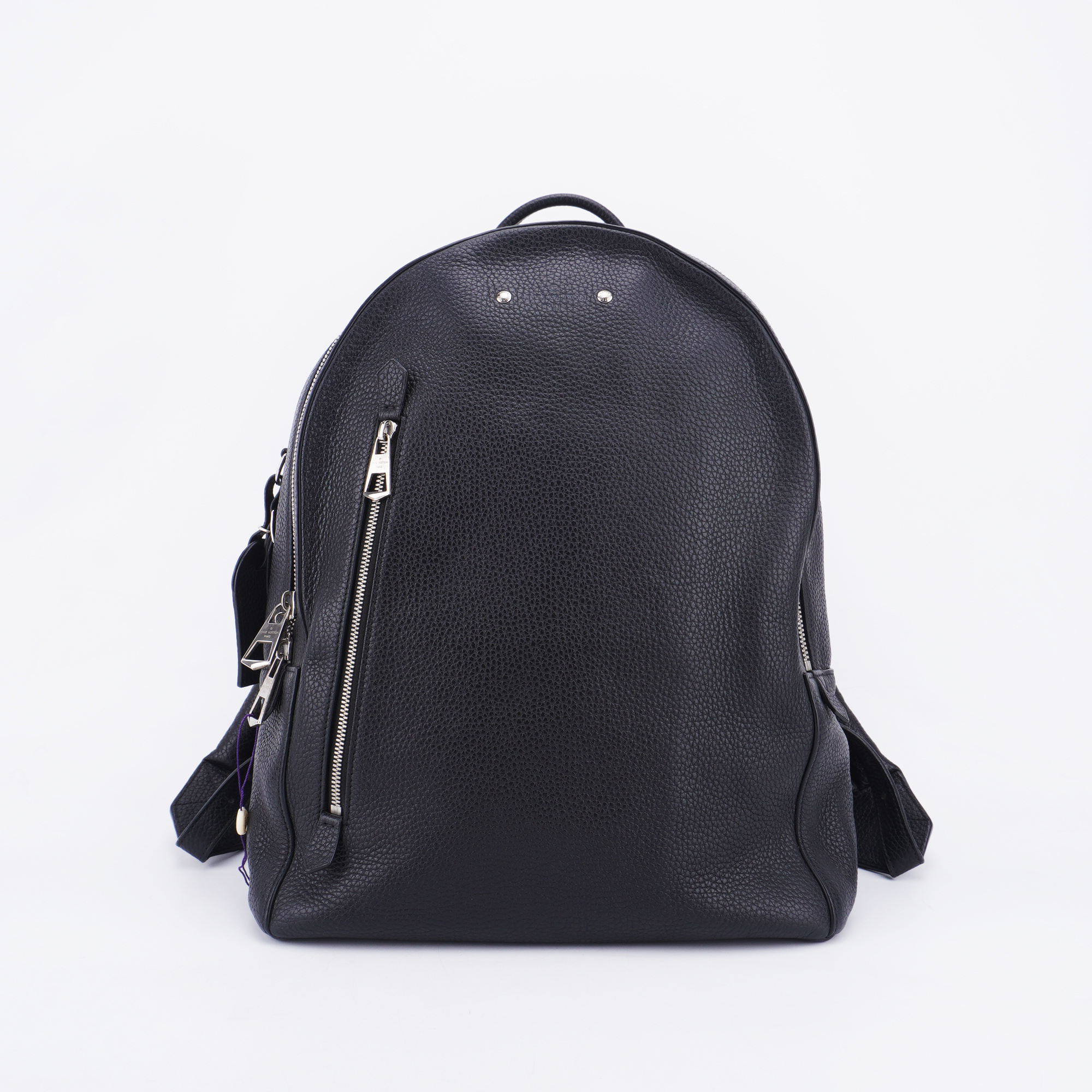 95新 LouisVuitton/路易威登 Armand粒面牛皮双肩包31/42/15 E726