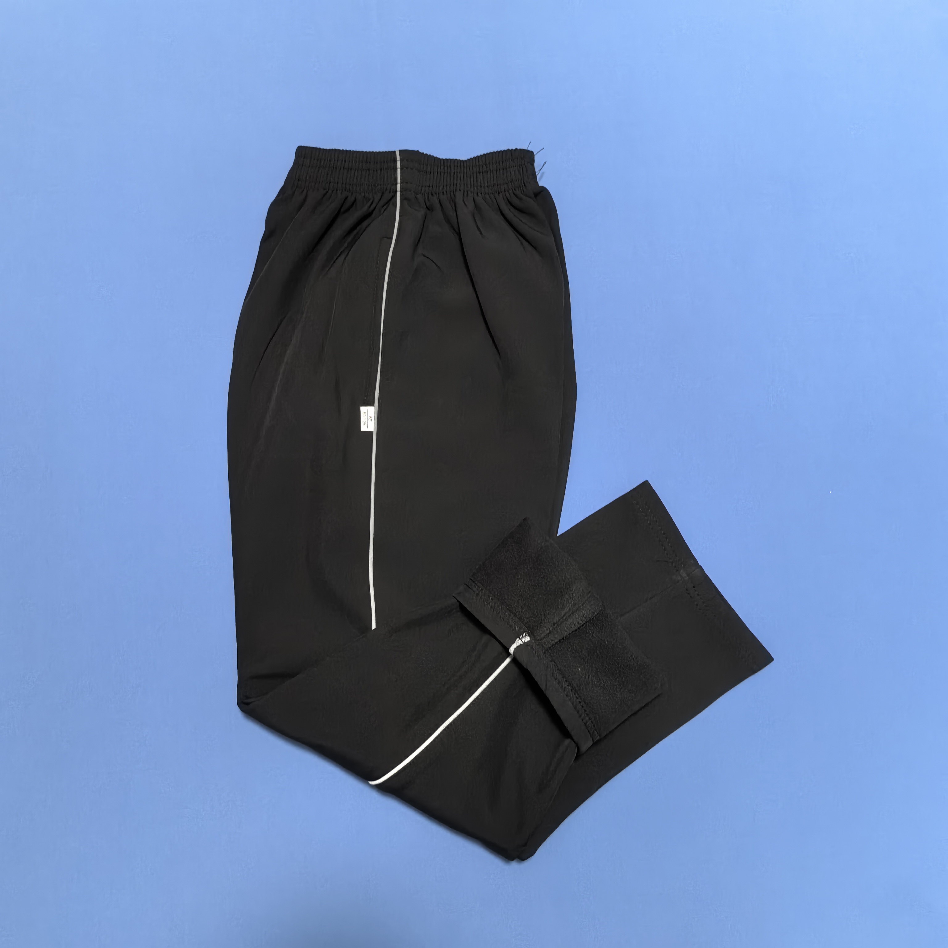 新疆包邮反光条冬季加绒防水黑色校服裤伊宁市校服专卖店