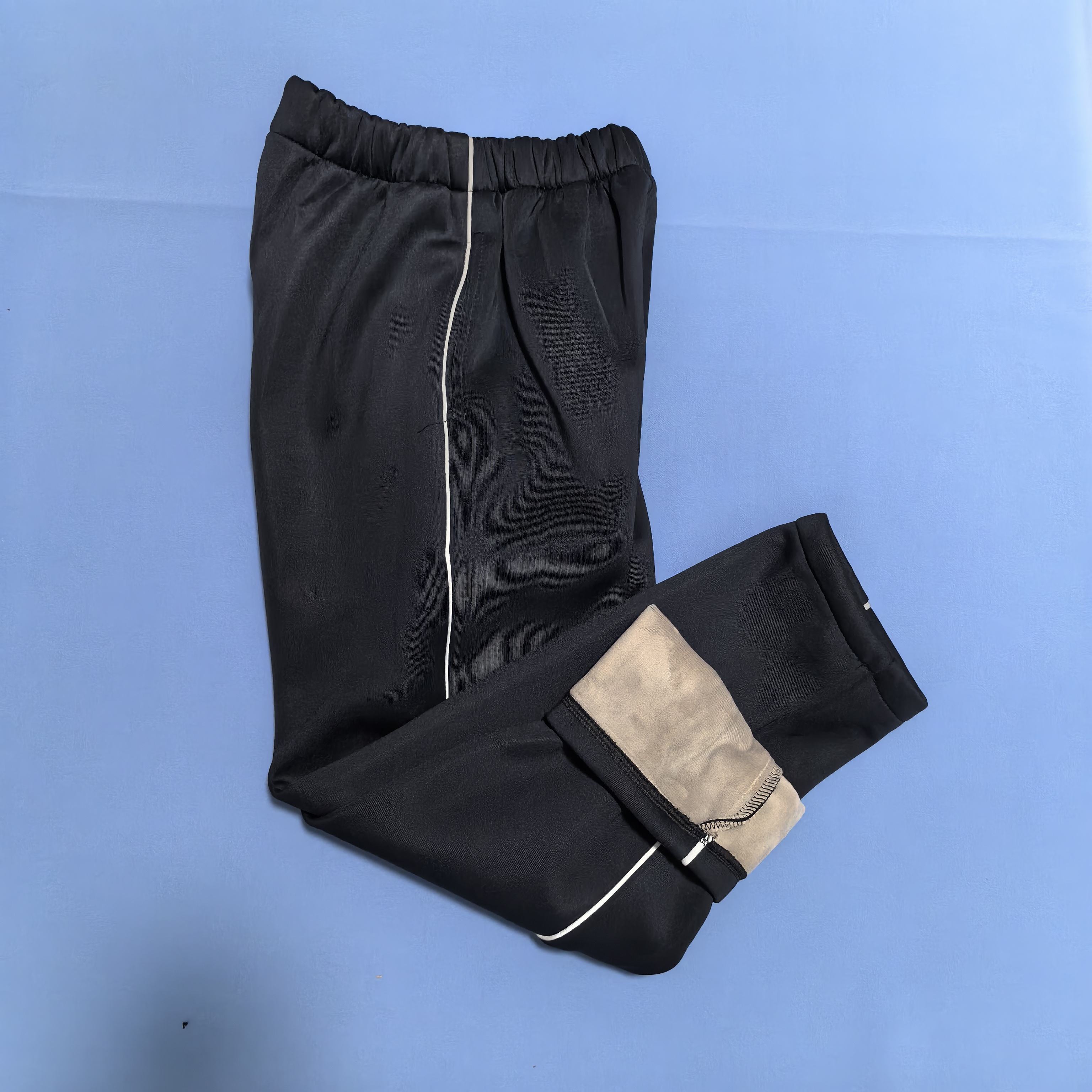 冬季多款藏青色加绒校服裤裤子