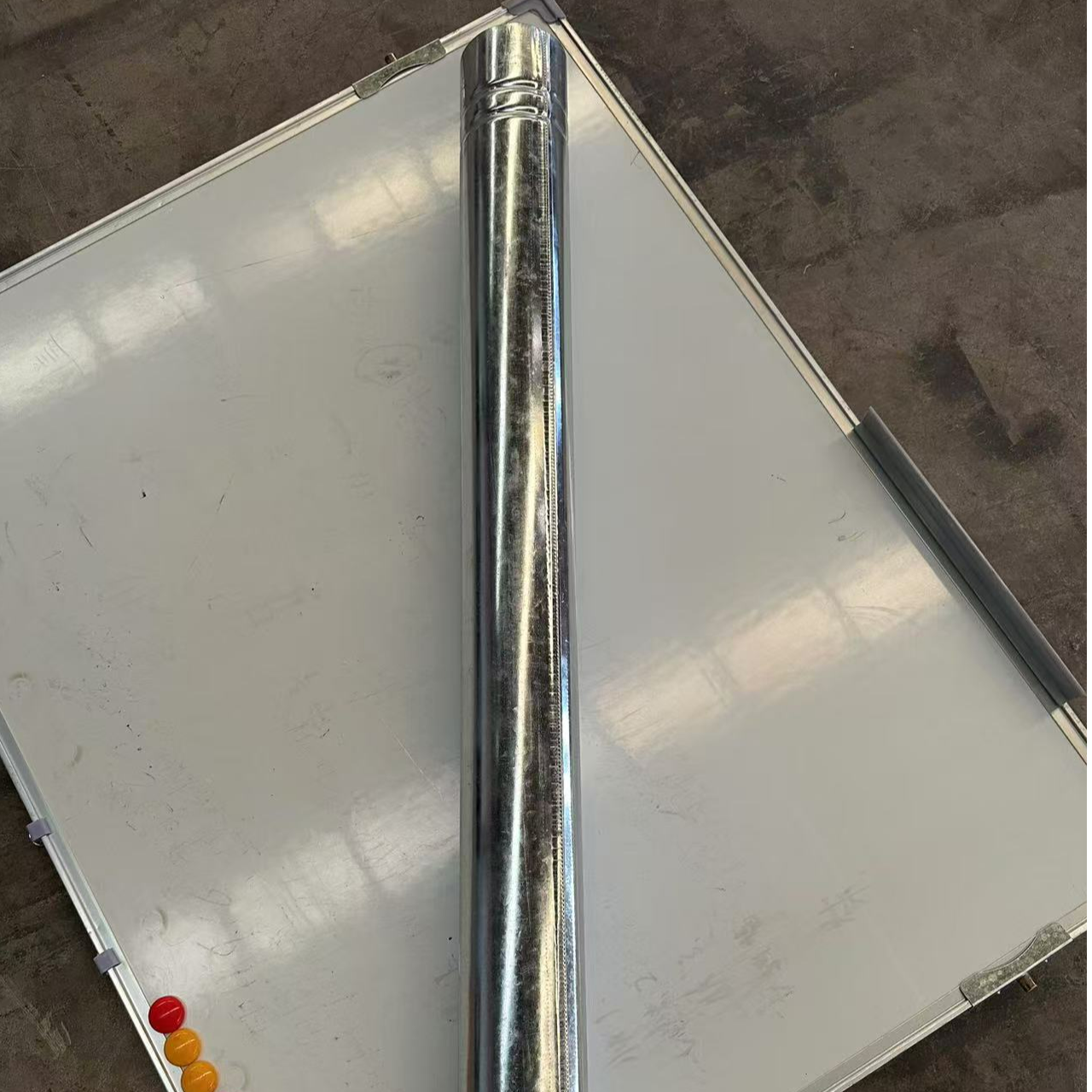 加厚1米镀锌铁烟管烟囱排烟管取暖炉壁挂炉柴火灶烟管