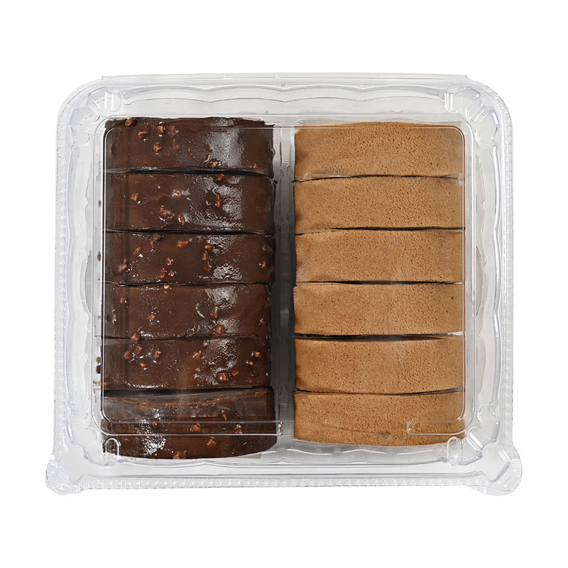 巧克力咖啡卷 12片早餐蛋糕整箱