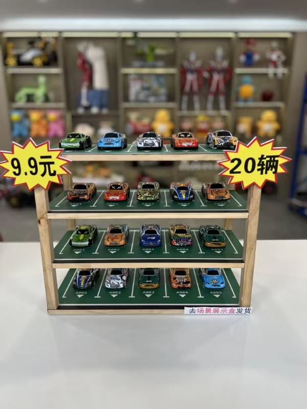 【到手20辆】合金回力铁皮车迷你金属越野汽车玩具款式颜色随机7CM