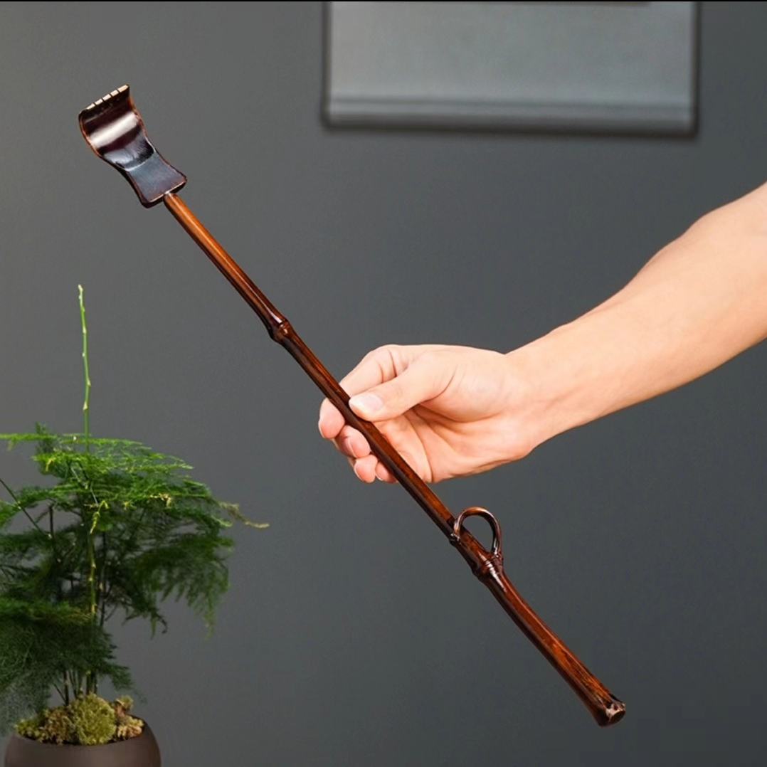 痒痒挠不求人背部抓痒器竹木抓痒扒按摩器后背抓痒老头乐挠痒器