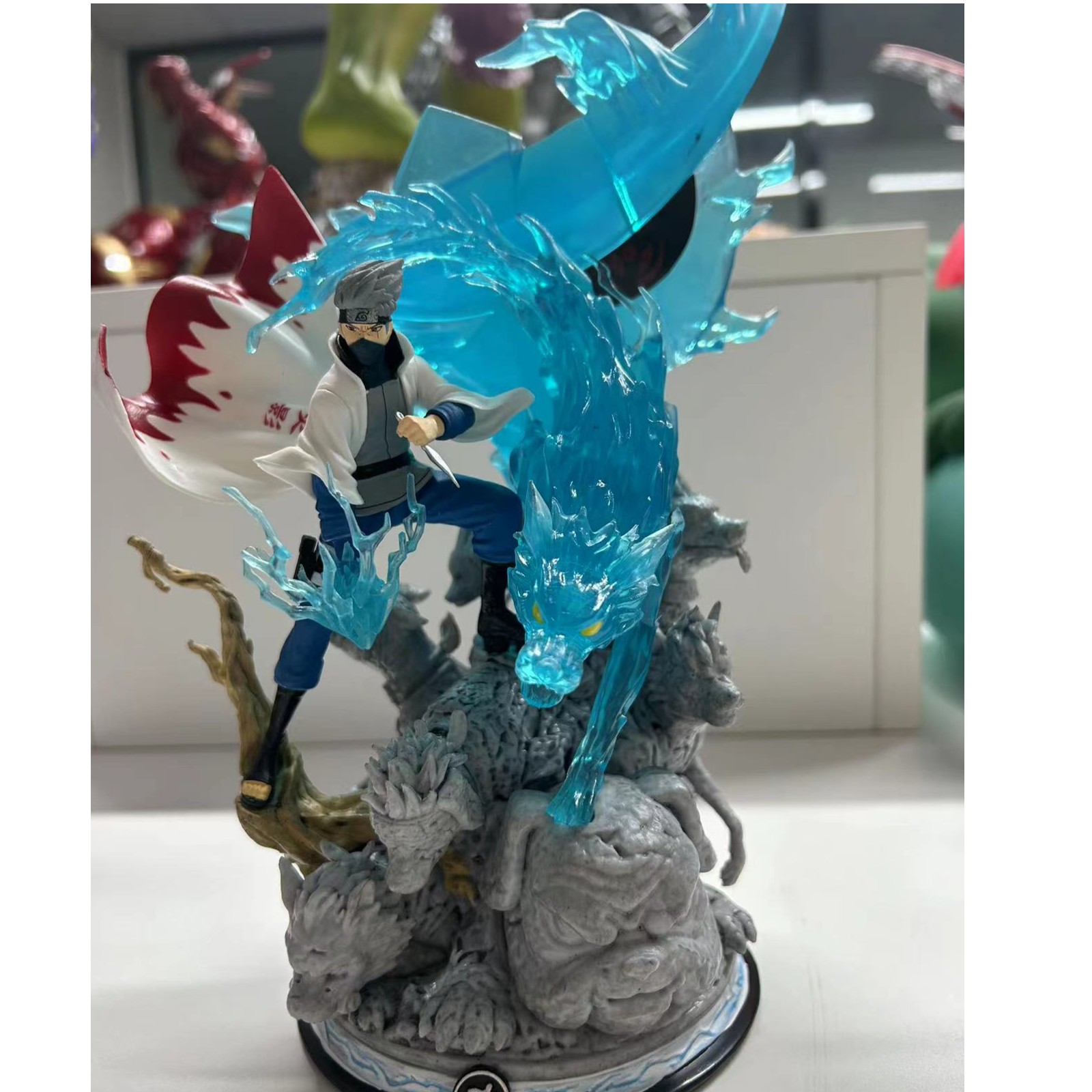 火影忍者旗木卡卡西手办电视柜酒柜摆件高档创意周边男生礼物