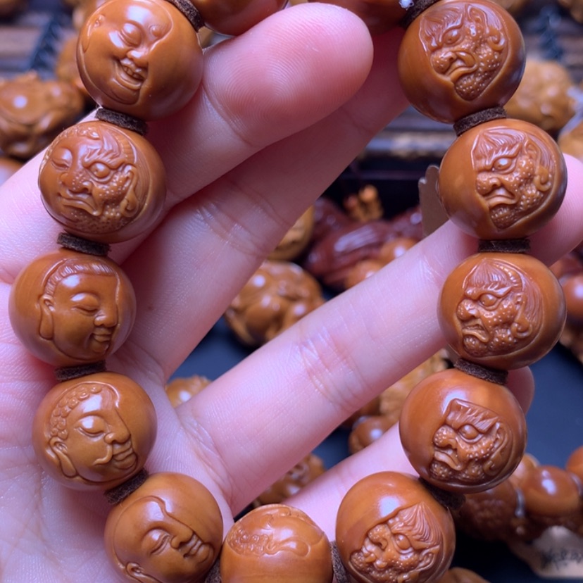 【闪购商品】橄榄核雕木亥