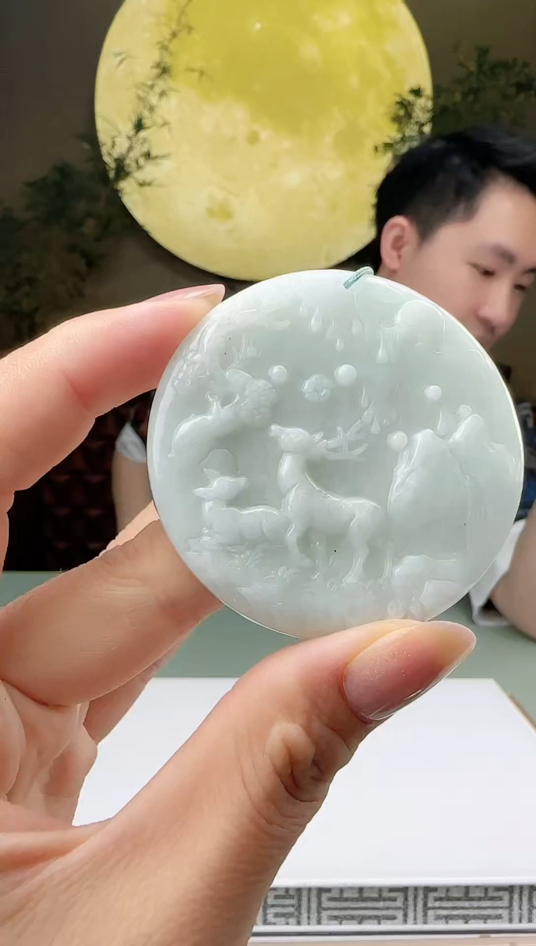 【闪购商品】翡翠颈饰未镶嵌FJ@@SJ40118H057