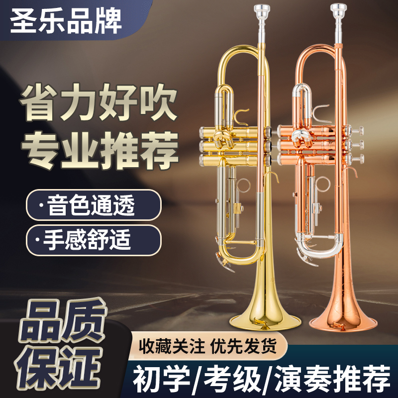Singer`day圣乐小号SDTR-5315降B调小号成人儿童入门考级专业款