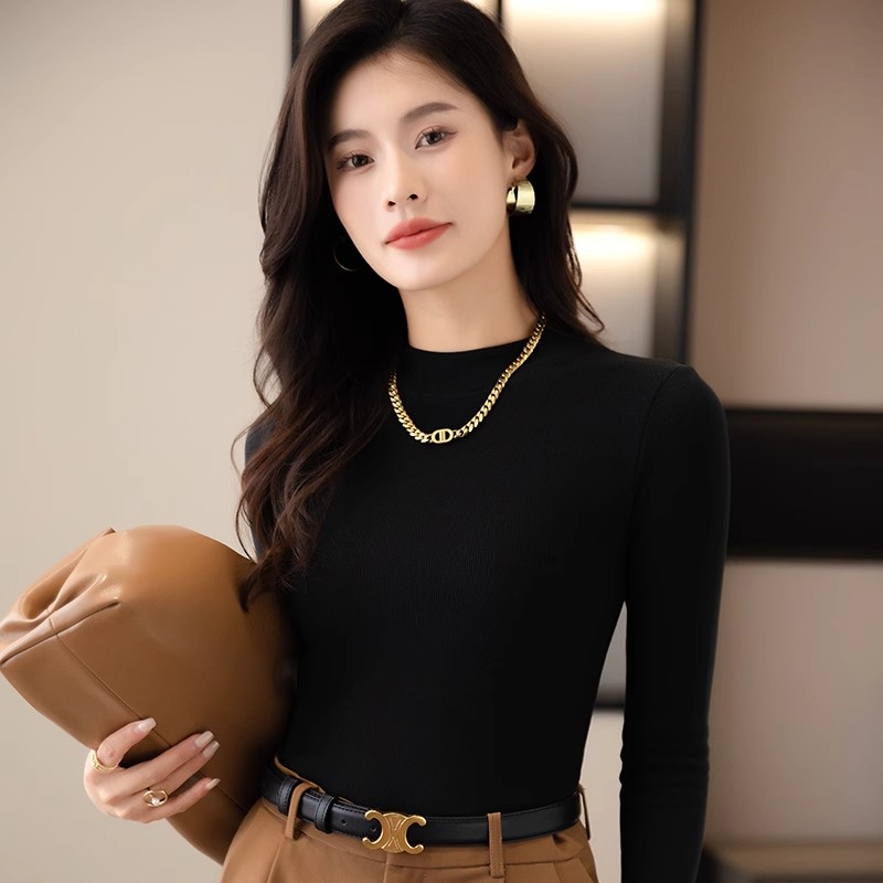 【订单备注编码】女时尚时尚百搭修身韩版休闲夏季长袖T恤女装女式T