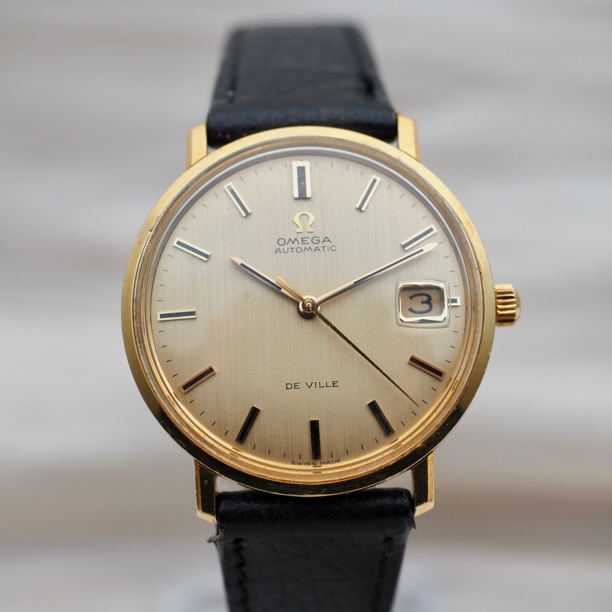 95新 Omega/欧米茄 18k金 表径34.2mm 自动机械