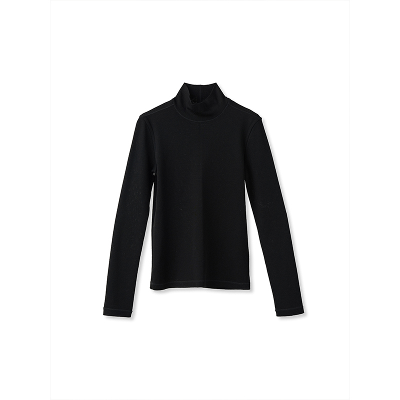 WHM 24AW 美利诺羊毛混纺牦牛绒半高领上衣