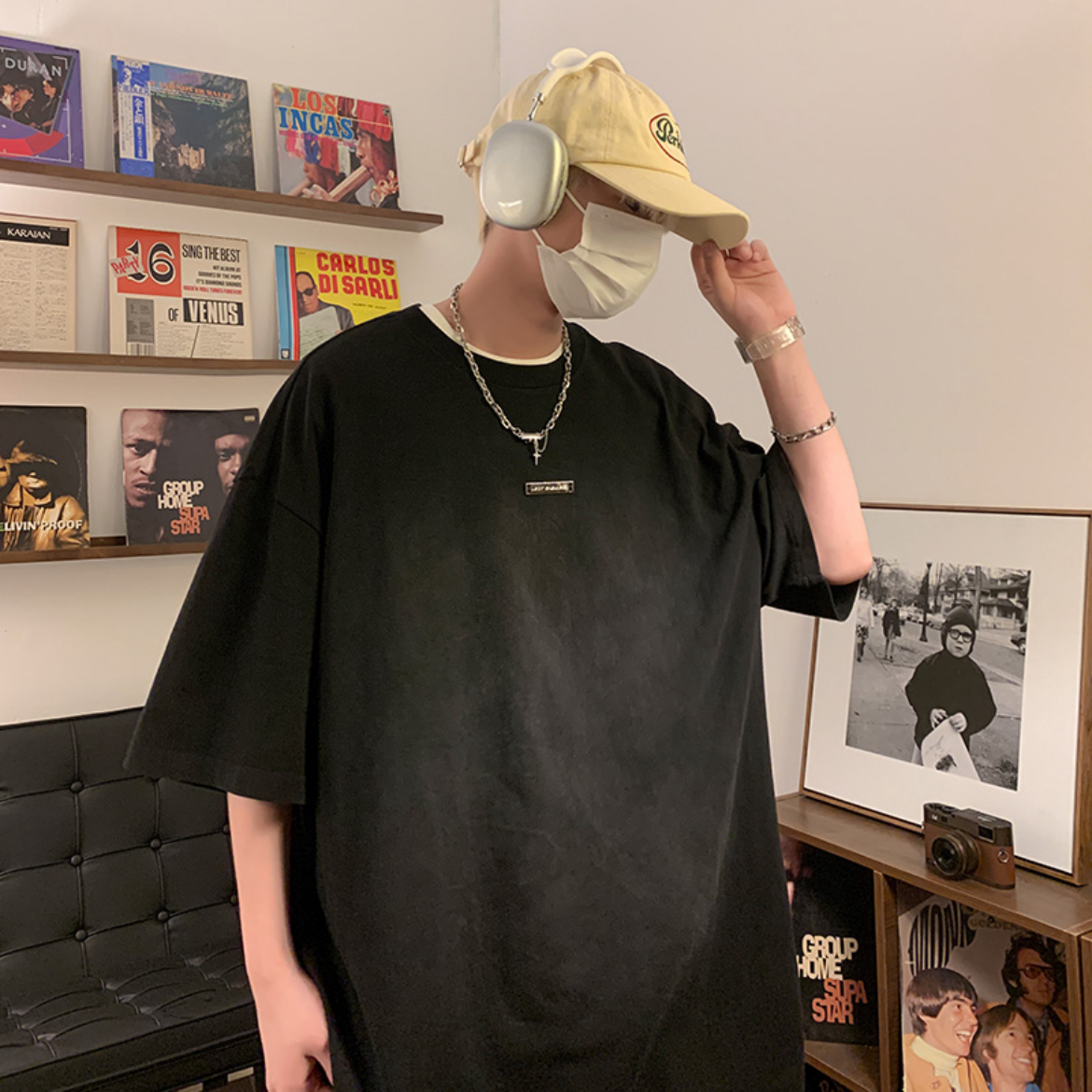 PP-25新国潮(6666)男女同款高克重T恤