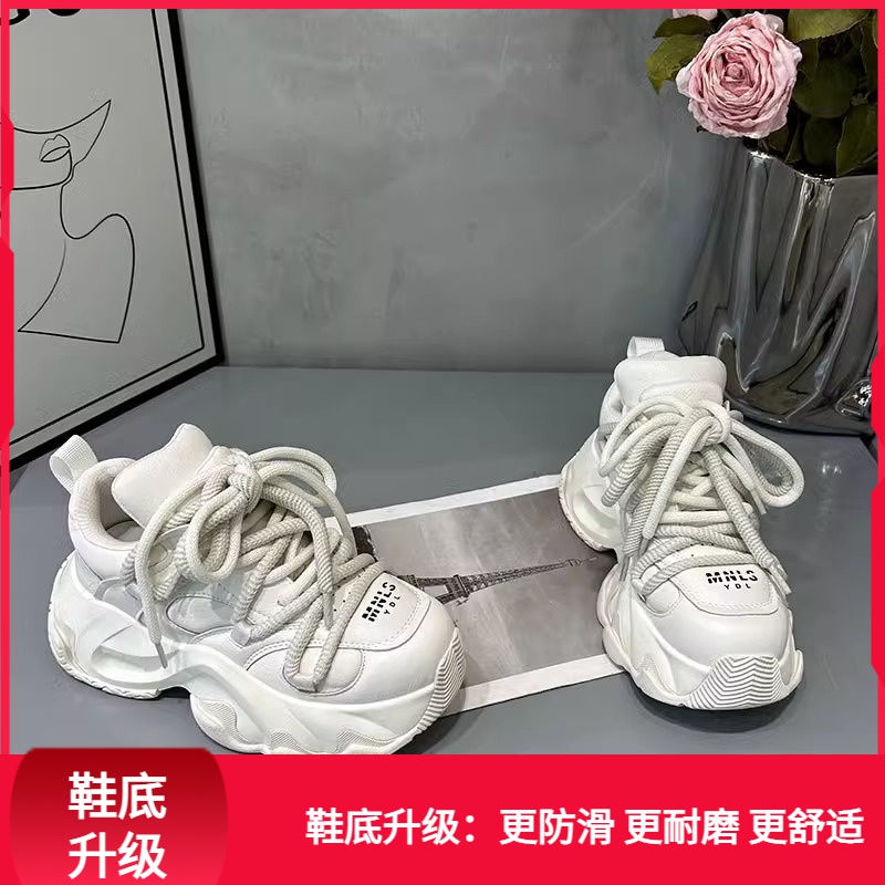 回力潮品冬季感韩版时尚厚底老爹鞋女2023新款时尚休闲百搭运动鞋