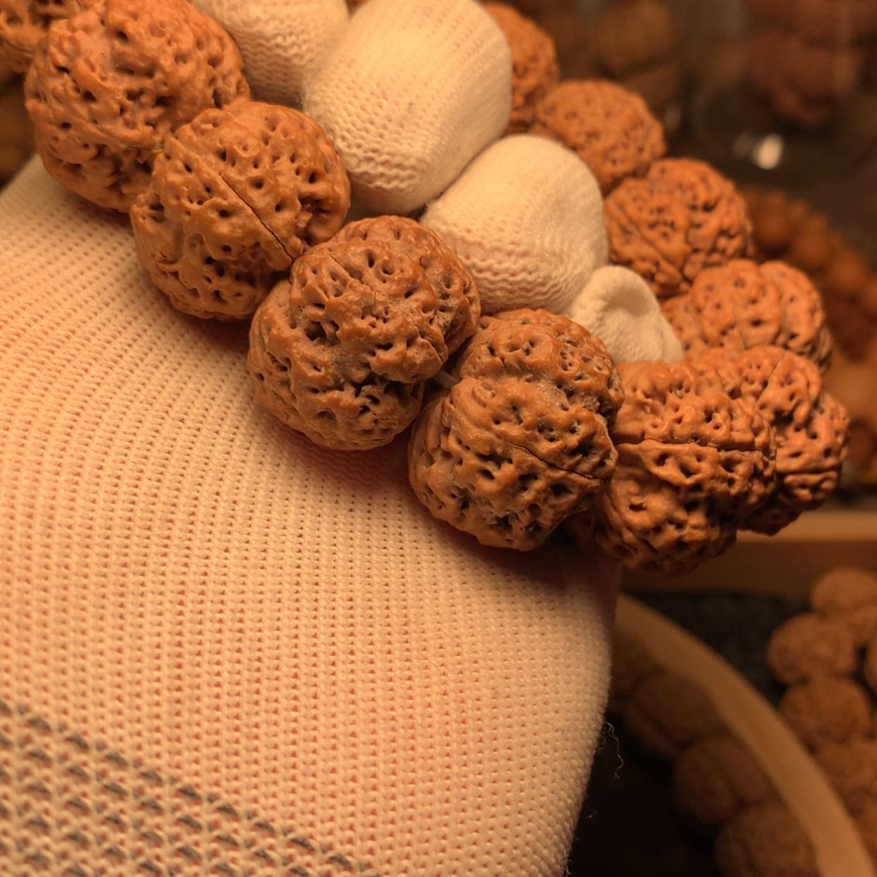 【闪购商品】金刚菩提手串25飞碟蜂王