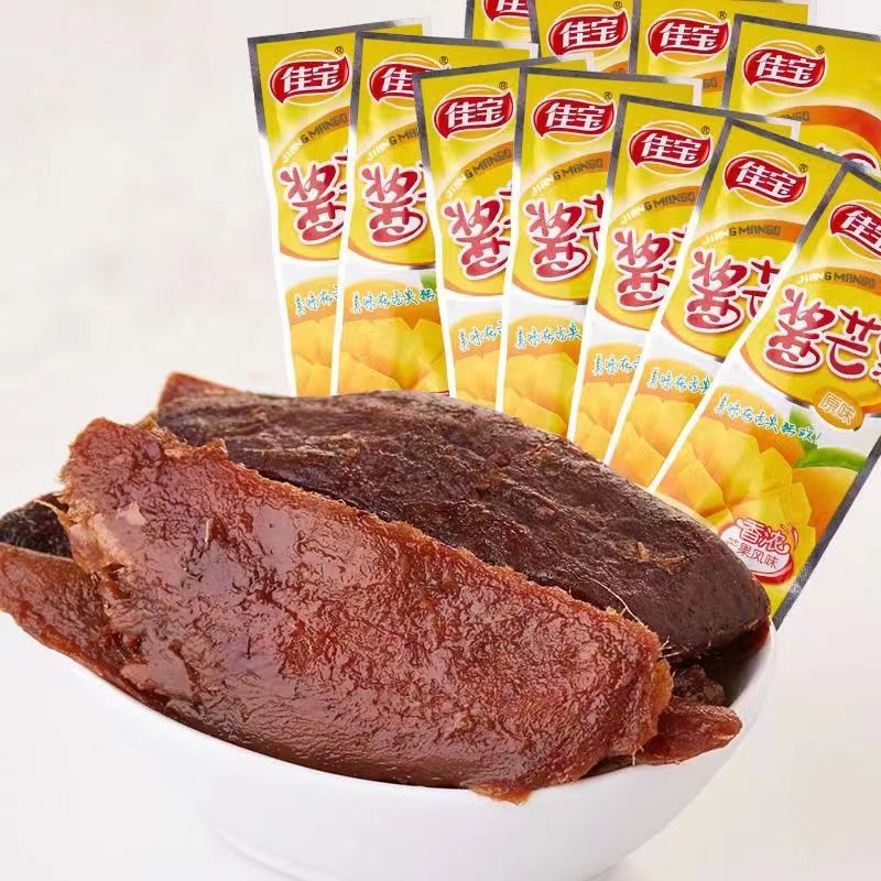 佳宝酱芒果芒果干袋装凉果蜜饯果脯潮汕特产办公室休闲零食