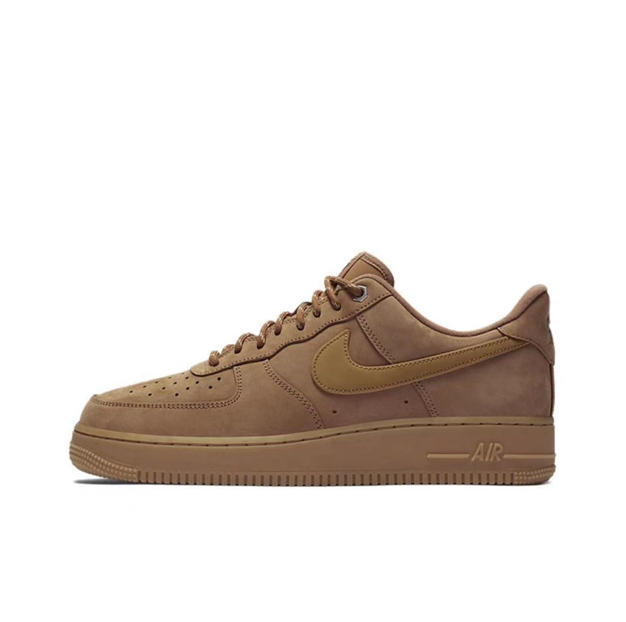 Nike Air Force 1 AF1 空军一号小麦男低帮休闲板鞋CJ9179-200_二手商品