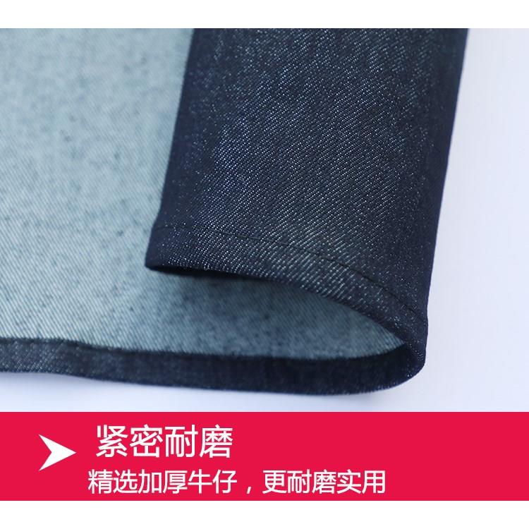 。加厚干活围裙电焊工作成人工地围腰男女工厂帆布耐磨牛仔劳保。