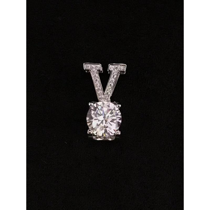 吊坠 【子玉】 南非经典大v牛头吊坠3ct A5