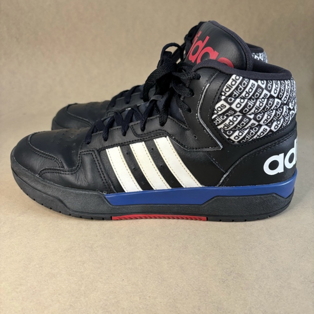 43码二手adidas 阿迪达斯防滑耐磨 休闲鞋 高帮休闲板鞋